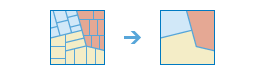 Dissolve Boundaries workflow diagram