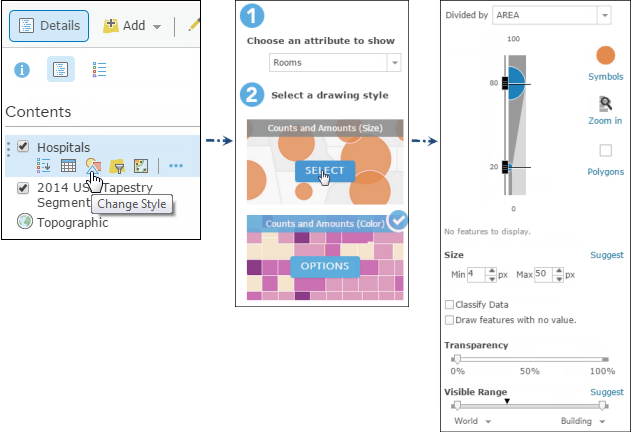 Change style workflow